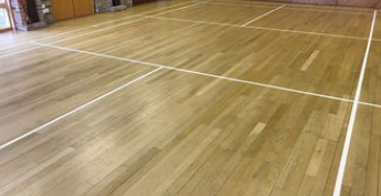 运动木地板细节